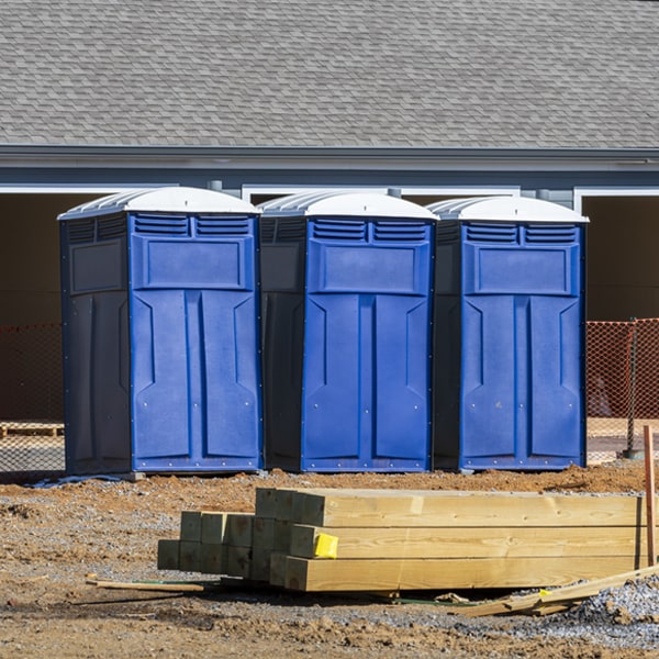 are there any restrictions on where i can place the porta potties during my rental period in Cuba City WI